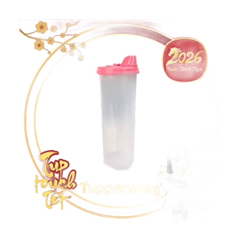 Bình Đựng Dầu Ăn Tupperware 890ml - Màu Hồng