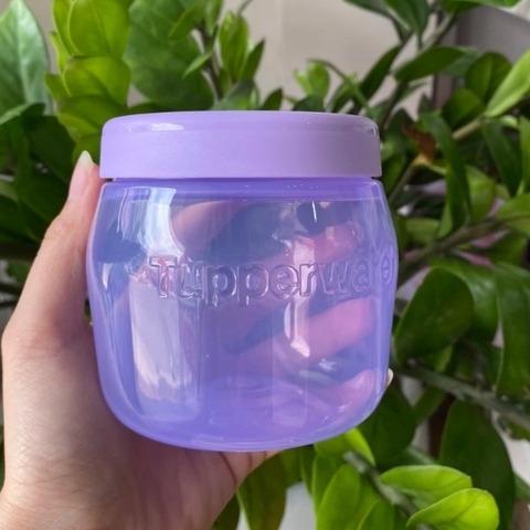 Bình Jar 325ml Tupperware - tím