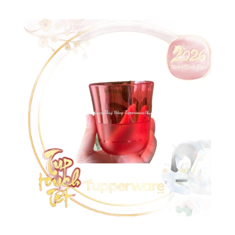 Cốc Tupperware 230ml - Màu Đỏ