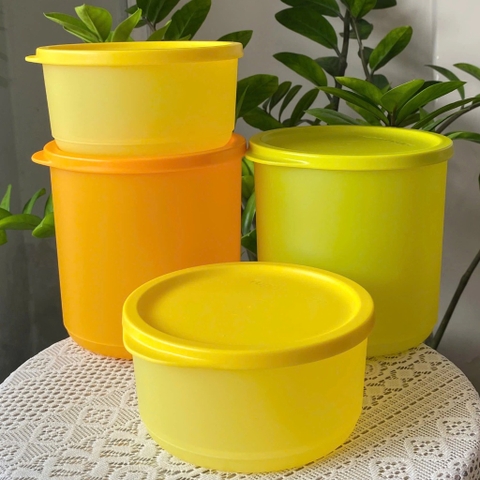 Tuptrung - Hộp Trữ Mát Hình Trụ Round Stax 530ml/ 1.1L