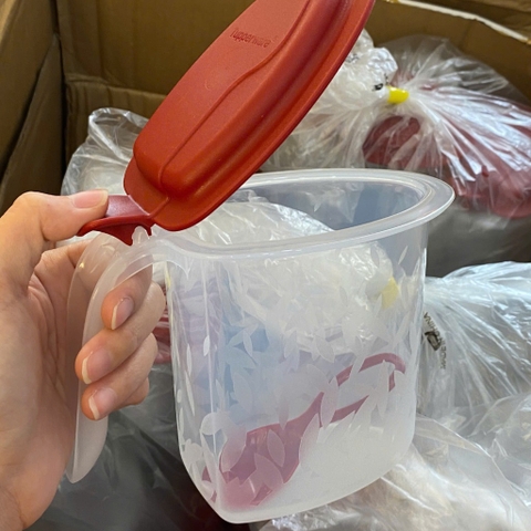 Tuptrung - Hộp Gia Vị Có Muỗng Nắp Bật 500ml Tupperware Salt N Spice (01 Hộp)