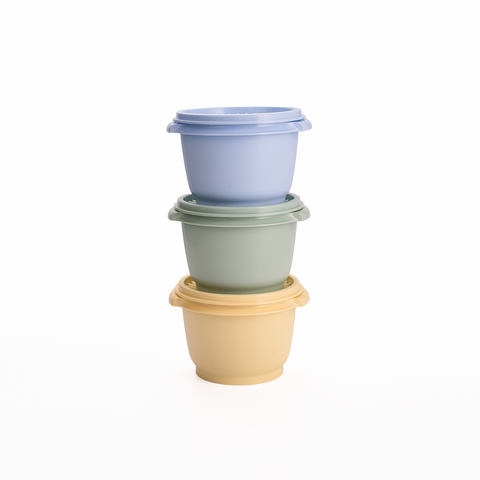 Bộ 3 Hộp Trữ Khô Và Mát Tupperware Heritage Small 600ml
