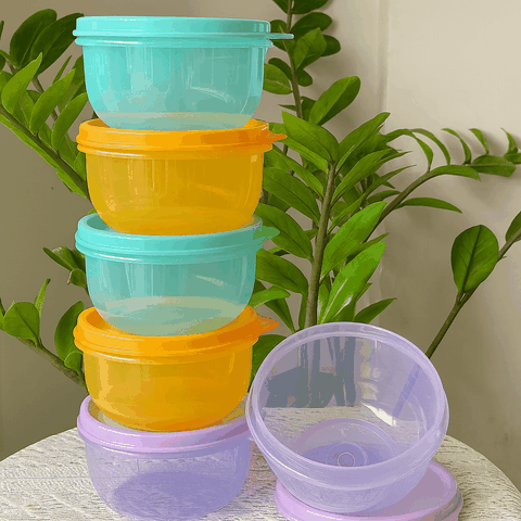 Set 3 Hộp Bowl Tròn Thân Trong 260ml (3 Hộp)