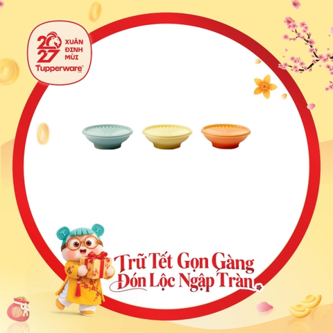 Hộp Trữ Khô Và Mát Tupperware Heritage Bowl 400ml