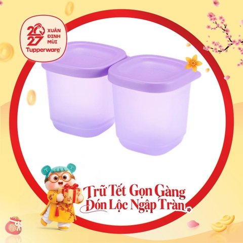 Hộp Trữ Khô Và Mát Tupperware Cubix Mini 110ml