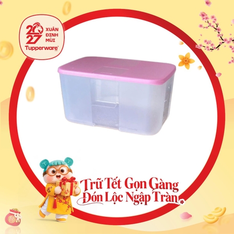 Hộp Trữ Đông Tupperware 2.3L - Nắp Hồng