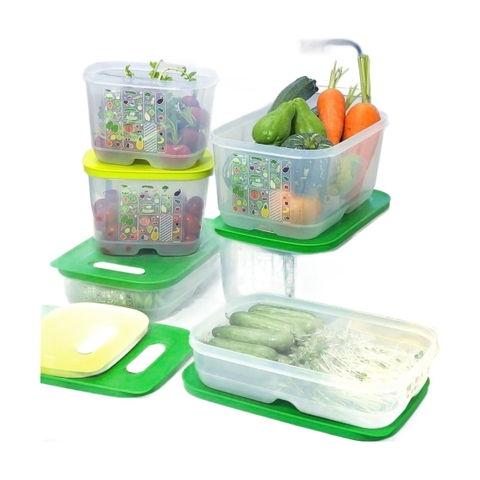 Hộp Trữ Mát Tupperware Ventsmart Có Nút Hô Hấp