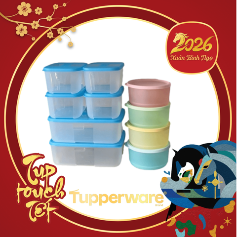 Combo 10 Hộp Đông Mát Tupperware