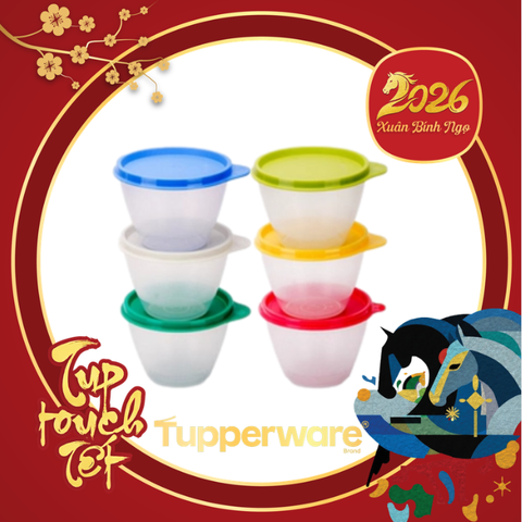 Bộ 2 Hộp Tupperware Trữ Mát Khô 400ml - Tupperware Chính Hãng