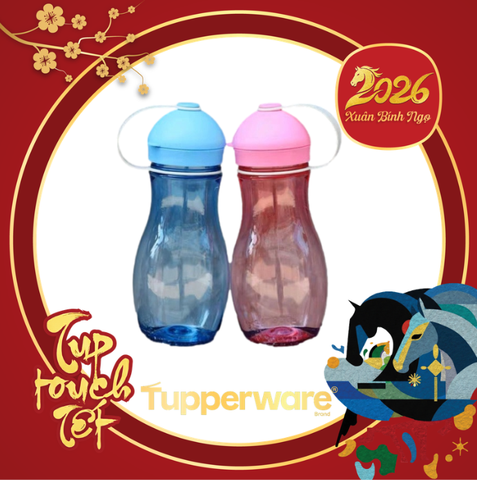 Bình nước Tupperware 500ml mẫu mới