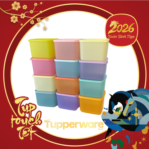 Hộp Vuông Tupperware 1L