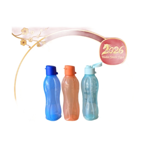 Bình Nước Tupperware Eco Bottle Gen I 500ml Nắp Vặn Miệng Nhỏ