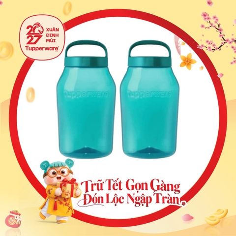Bình Đựng Đa Năng Tupperware Universal Jar 3L & 4.5L Có Quai