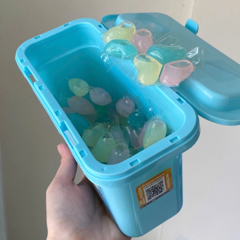 Tuptrung - Hạt giặt 3 trong 1 chính hãng Tupperware làm sạch và khử trùng bằng enzyme hoạt tính mà không có chất huỳnh quang