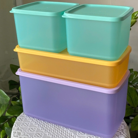 Set Mát Tupperware (4) 3.1L, 1.4L, 1L
