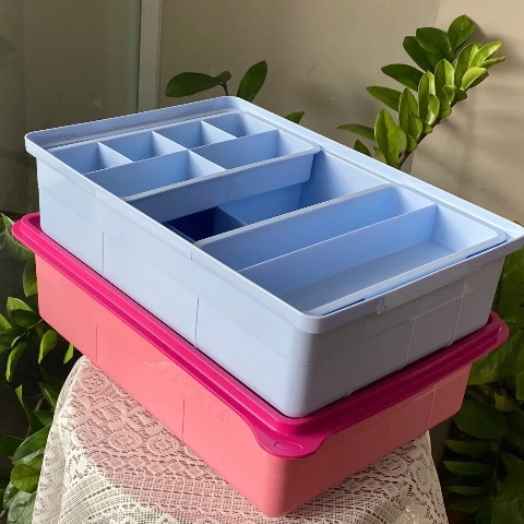 Tupmalay - Hộp đựng đa năng thực phẩm hoặc đồ dùng 4.4L - 2 tầng - Hobby Keeper 4.4L