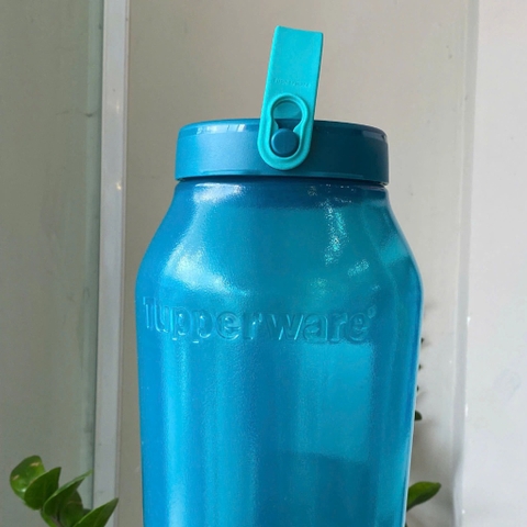 Tuptrung - Bình Jar Size Lớn 3L Màu Xanh Có Quai (01 Bình)