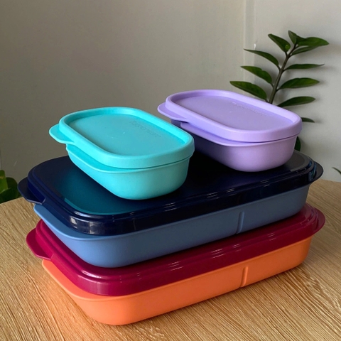 Tupmalay - Bộ Hộp Cơm 2 Hộp Slim Lunch Container (590ml+110ml)