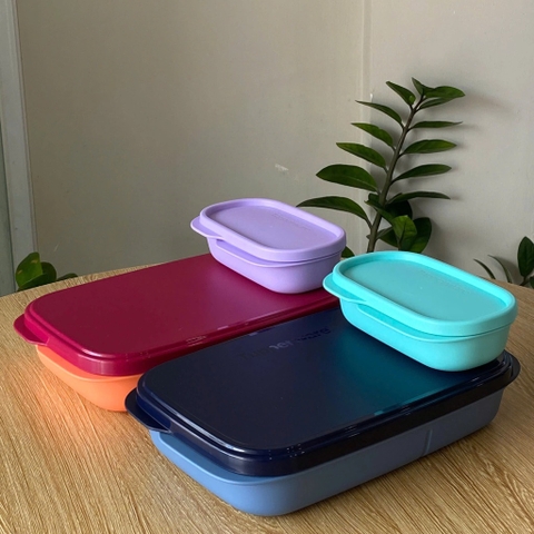Tupmalay - Bộ Hộp Cơm 2 Hộp Slim Lunch Container (590ml+110ml)