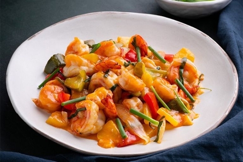 Tôm Xốt Chua Ngọt