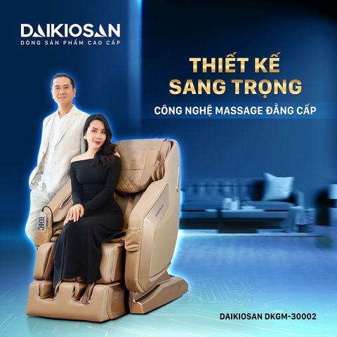 Ghế massage Daikiosan - Báo hiếu là không chờ đợi