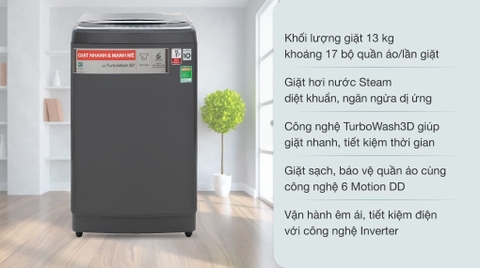 LG Inverter 13 Kg TH2113SSAK