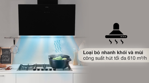 Máy hút mùi áp tường Hafele HH-WVG80E