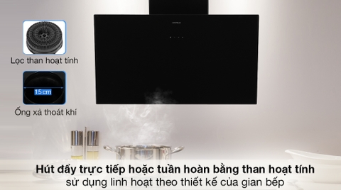 Máy hút mùi áp tường Hafele HH-WVG80E