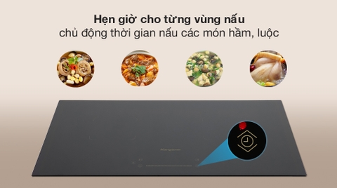Bếp từ đôi lắp âm Kangaroo KG851i