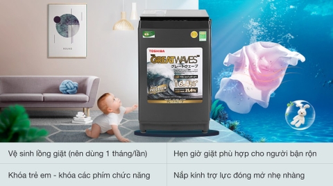 Máy giặt Toshiba Inverter 9.0 kg AW-DK1000FV