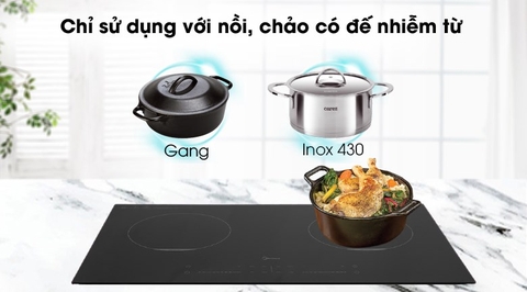 Bếp từ đôi lắp âm Midea MC-IH3520