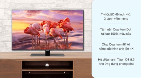 Smart Tivi QLED Samsung 4K 49 inch QA49Q80T