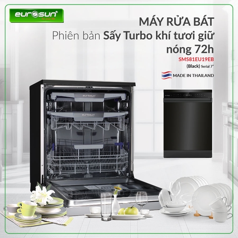 Máy rửa bát Eurosun SMS81EU19EB