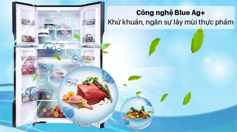 Tủ lạnh Panasonic Inverter 550L NR-DZ601VGKV
