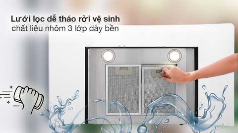 Máy hút mùi kính cong Apex APB6601-90C