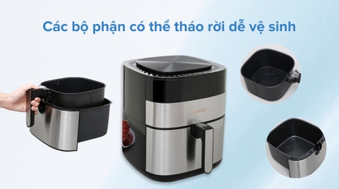 Nồi chiên không dầu Cuckoo CAF-G0510T 5.5 lít