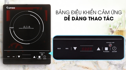 Bếp hồng ngoại Rapido RC2000ES