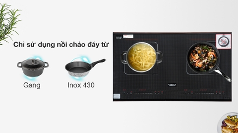 Bếp từ đôi lắp âm Chef's EH-DIH320