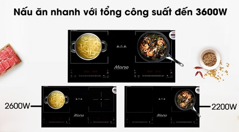 Bếp từ đôi lắp âm Sunhouse Mama MMB9208DIH