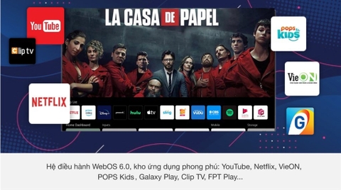 Smart Tivi LG 4K 65 inch 65UP7720PTC