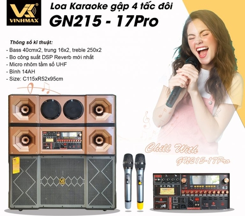 Loa Kéo VINHMAX GN215 – 17PRO