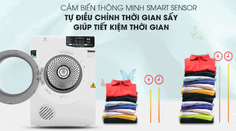 Máy sấy thông hơi Electrolux 7 Kg EDV705HQWA