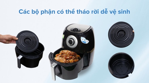 Nồi chiên không dầu Magic A84 4.4 lít