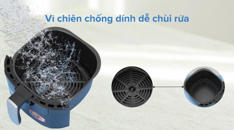 Nồi chiên không dầu Magic Eco AC-102 5.5 lít