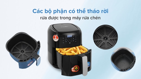 Nồi chiên không dầu Magic Eco AC-102 5.5 lít
