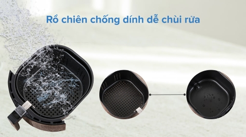 Nồi chiên không dầu Kangaroo KG55AF1A 5.2 lít