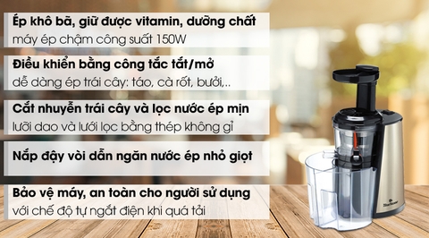 Máy ép chậm Bluestone SJB-6556