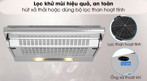 Máy hút mùi âm tủ Torino FS303GE2XK23PU3V2LIX/F/60
