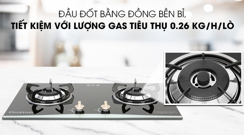 Bếp ga âm Duxton DG-2BGV