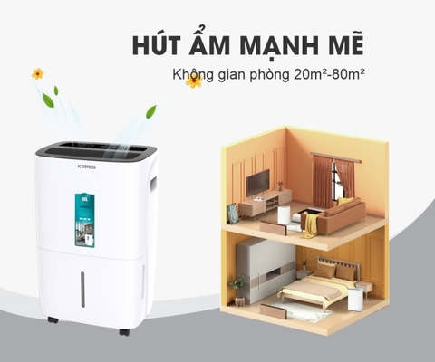 Máy Hút Ẩm Kaimos 60 Lít KOS-60L